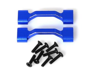 ALUMINUM SIDE PANEL CROSSBAR LOS211047 FOR RC LOSI 1/18 MINI LMT MONSTER LOS01026 - BLUE - RS-LOS211047/BU