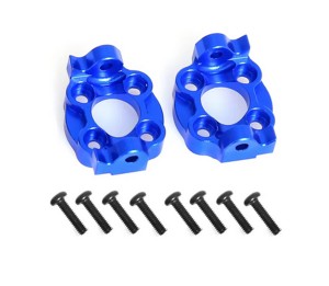 ALUMINUM FRONT C HUBS LOS214041 FOR RC LOSI 1/18 MINI LMT MONSTER LOS01026 - BLUE - RS-LOS214041/BU