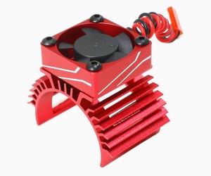ALUMINUM 36mm HEATSINK COOLING FAN MOTOR TYPE A FOR 540 550 3650 3660 MOTOR - RED - RS-HSFAN3230/RE