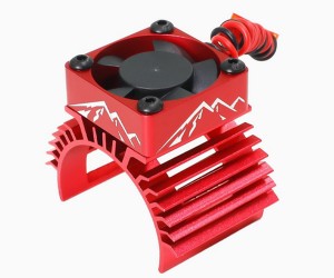 ALUMINUM 36mm HEATSINK COOLING FAN MOTOR TYPE B FOR 540 550 3650 3660 MOTOR - RED - RS-HSFAN3230B/RE