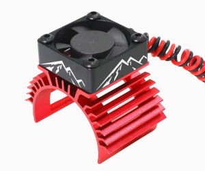 ALUMINUM 36mm HEATSINK COOLING FAN MOTOR TYPE B FOR 540 550 3650 3660 MOTOR - RS-HSFAN3230B/BKRE