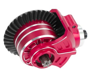 ALUMINUM Diff CASE W. STEEL RING GEAR 37T & PINION GEAR 13T YOKE SET  ARA310956 FOR 1/10 ARRMA BIG ROCK GRANITE KRATON SENTON VORTEKS 1/8 TYPHON 3 ... - RS-ARA310956/3713A/RE