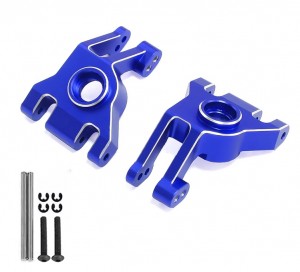 ALUMINUM REAR AXLE CARRIER 9050X FOR TRAXXAS 1/10 FORD FIESTA ST RALLY BUGGY 74154-4 - BLUE - RS-TRX9050X/BU