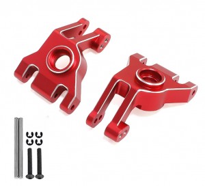 ALUMINUM REAR AXLE CARRIER 9050X FOR TRAXXAS 1/10 FORD FIESTA ST RALLY BUGGY 74154-4 - RED - RS-TRX9050X/RE