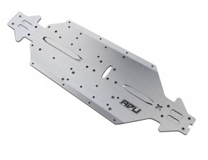ALUMINUM 7075 T6 4mm Main Chassis ARA320646 FOR 1/8 ARRMA TYPHON OUTCAST EXB 6S - RS-ARA320646/SI