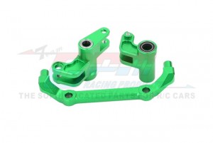 GPM TFM048 7075 ALLOY FRONT STEERING BELLCRANKS 10543 FOR TRAXXAS 1/10 4-TEC DRIFT ON-ROAD DRIFT CAR 105237-4 - GREEN - TFM048-G