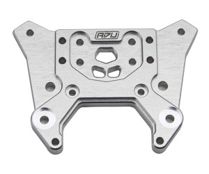 ALUMINUM 7075  7mm FRONT SHOCK TOWER ARA330604 FOR 1/7 ARRMA MOJAVE 6S BLX V2 ARA7604V2 ARA106058 - RS-ARA330604/SI