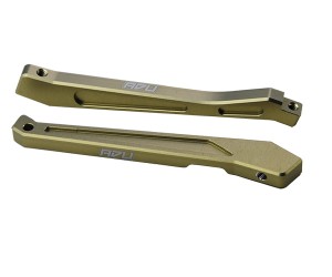 ALUMINUM 7075 FRONT & REAR CHASSIS BRACE SET ARA320555 FOR 1/8 ARRMA TYPHON TLR V4 V5 BUGGY ARA8306 ARA8406 ARA8606V5 - HARD COATED - RS-ARA320555/HC