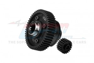 GPM TXM5111 4140 MEDIUM CARBON STEEL 7075 ALLOY CENTER COMPLETE DIFFERENTIAL 7796 FOR TRAXXAS 1/5 X-MAXX 6S 8S 1/6 XRT 8S MONSTER - TXM5111-BK
