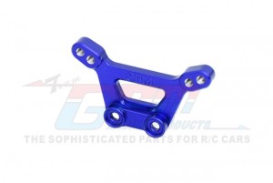 GPM TFM028 7075 ALLOY FRONT SHOCK TOWER 10538 FOR TRAXXAS 1/10 4-TEC RWD ON-ROAD DRIFT CAR 105237-4 - BLUE - TFM028-B
