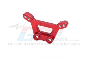 GPM TFM028 7075 ALLOY FRONT SHOCK TOWER 10538 FOR TRAXXAS 1/10 4-TEC RWD ON-ROAD DRIFT CAR 105237-4 - RED - TFM028-R