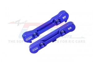 GPM LUX008 7075 ALLOY FRONT LOWER SUSPENSION MOUNT LOS254074 LOS254075 FOR LOSI 1/6 8IGHT-X LOSI 1/8 8XE 8XTE Truggy Buggy - BLUE - LUX009-B