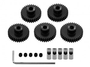 HARD STEEL M0.8 32 PITCH MOTOR PINION SET FOR 1/8 1/10 RC TOURING CAR BUGGY CRAWLER SHORT COURSE - RS-M0832P3135T