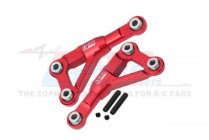 GPM TFM054 7075 ALLOY FRONT UPPER SUSPENSION ARMS 10533 FOR TRAXXAS 1/10 4-TEC DRIFT  REAR WHEEL DRIVE ON-ROAD DRIFT CAR 105237-4 - TFM054-R