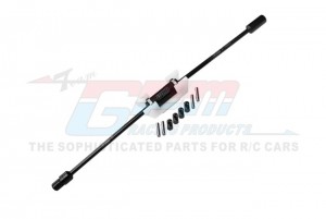 GPM XRT025S 4140 MEDIUM CARBON STEEL CENTER DRIVESHAFT SET 7755 FOR TRAXXAS 1/6 4WD XRT 8S 78086-4 - XRT025S-BK