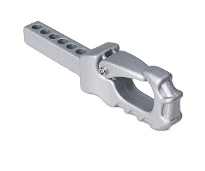 METAL HITCH TRAILER TOW HOOK FOR AXIAL RACING SCX10 CAPRA TRAXXAS TRX-4 TRX-6 CRAWLER TRUCK - RS-BTH03/SI