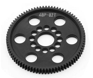UNVERSIAL DERLIN 48 PICTCH SPUR GEAR 75T - 90T FOR 1/10 3RACING SAKURA D4 D5S XI SPORT ADVANCE S TOURING CAR - 82T - RS-SG4882T