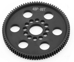 UNVERSIAL DERLIN 48 PICTCH SPUR GEAR 75T - 90T FOR 1/10 3RACING SAKURA D4 D5S XI SPORT ADVANCE S TOURING CAR - 88T - RS-SG4888T