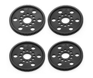 UNIVERSAL DERLIN 48 PITCH SPUR GEAR 75T - 90T FOR 1/10 3RACING SAKURA D4 D5S XI SPORT ADVANCE S TOURING CAR - RS-SG487578T