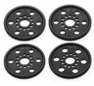 UNIVERSAL DERLIN 48 PITCH SPUR GEAR 75T - 90T FOR 1/10 3RACING SAKURA D4 D5S XI SPORT ADVANCE S TOURING CAR - RS-SG487679T