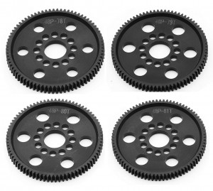 UNIVERSAL DERLIN 48 PITCH SPUR GEAR 75T - 90T FOR 1/10 3RACING SAKURA D4 D5S XI SPORT ADVANCE S TOURING CAR - RS-SG487881T