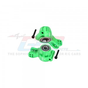 GPM MAK022-V1 7075 ALLOY REAR HUB LARGER INNER BEARINGS AR330404 FOR ARRMA 1/8 KRATON OUTCAST 1/7 BIG ROCK 6S BLX - GREEN - MAK022-V1-G
