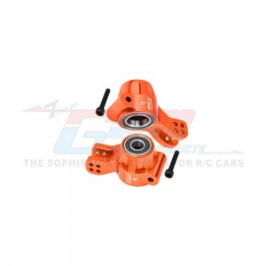 GPM MAK022-V1 7075 ALLOY REAR HUB LARGER INNER BEARINGS AR330404 FOR ARRMA 1/8 KRATON OUTCAST 1/7 BIG ROCK 6S BLX - ORANGE - MAK022-V1-OR