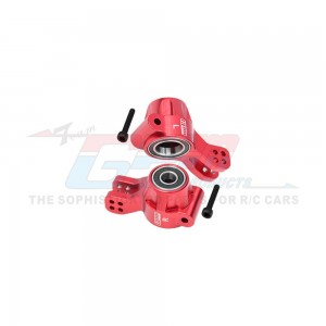 GPM MAK022-V1 7075 ALLOY REAR HUB LARGER INNER BEARINGS AR330404 FOR ARRMA 1/8 KRATON OUTCAST 1/7 BIG ROCK 6S BLX - RED - MAK022-V1-R
