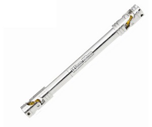 STAINLESS STEEL MAIN AXLE DRIVE SHAFT FOR 1/10 AXIAL SCX10 CAPRA TRAXXAS TRX-4 TRX-6 CRAWLER TRUCK - 140 - 190mm - RS-TRX145190-SI