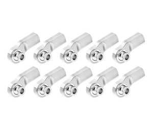 ALUMINUM M3 20mm TIE ROD BALL HEAD END FOR 1/10 RC TRAXXAS TRX-4 SCX10 TAMIYA CC-02 CRAWLER - RS-M320/SI