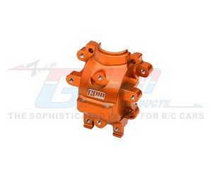 GPM TFM013 ALLOY 7075 REAR DIFFERENTIAL HOUSING 8380 FOR TRAXXAS 1/10 4-TEC 2.0 3.0 DRIFT CAR - ORANGE - TFM013-OR