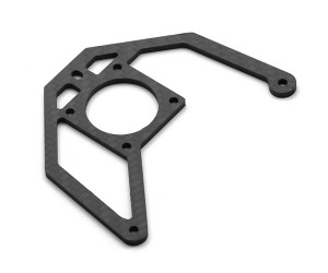 CARBON FIBER REAR COOLING FAN SUPPORT FOR 1/10 TAMIYA RC BBX BB-01 BUGGY 58719 - BB01-11