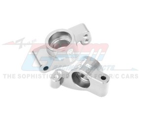 GPM LMB022 7075 ALLOY REAR HUBS LOS-1768 FOR LOSI 1/24 Micro-B 2WD Buggy LOS00007 - SILVER - LMB022-S