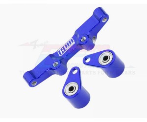 GPM LMB048 ALLOY STEERING RACK LOS-1761 FOR LOSI 1/24 Micro-B 2WD Buggy LOS00007 - BLUE - LMB048-B