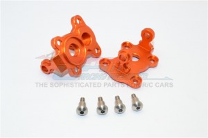 GPM GM019 ALUMINIUM FRONT C-HUB 1/10 RC G-MADE R1 ROCK BUGGY - Gun silver - GM019-OR