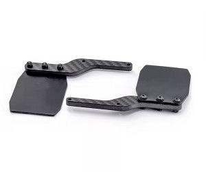 CARBON FIBER DIRT GUARD PLATE ARA320543 For 1/7 RC ARRMA MOJAVE 6S V2 EXB BLX TRUCK ARA7604V2T1 - RS-ARA320543B-V2