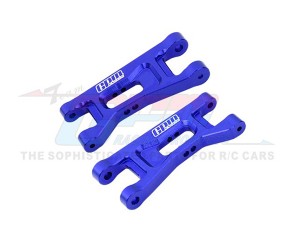 GPM LMB055 7075 ALLOY FRONT LOWER ARMS LOS-1768 FOR RC LOSI 1/24 Micro-B 2WD Buggy RTR LOS00007 - BLUE - LMB055-B