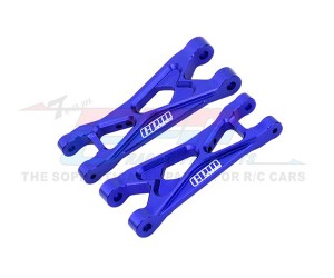 GPM LMB056 7075 ALLOY REAR LOWER ARMS LOS-1768 FOR RC LOSI 1/24 Micro-B 2WD Buggy RTR LOS00007 - BLUE - LMB056-B