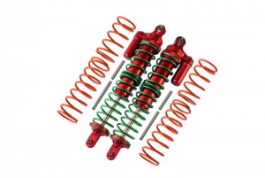 GPM TXM12170 ALUMINIUM FRONT/REAR ADJUSTABLE SPRING  SHOCKS TRAXXAS XMAXX - TXM12170-R-G