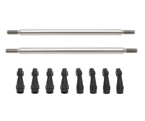 STAINLESS STEEL M4 TIE ROD LINKS 60 - 155mm FOR AXIAL RACING SCX10 CAPRA TRAXXAS TRX-4 TAMIYA CC-01 CC-02 CRAWLER TRUCK - RS-SSM4100