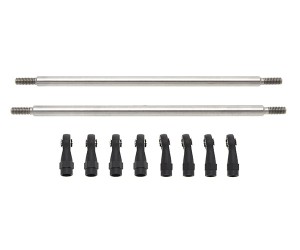 STAINLESS STEEL M4 TIE ROD LINKS 60 - 155mm FOR AXIAL RACING SCX10 CAPRA TRAXXAS TRX-4 TAMIYA CC-01 CC-02 CRAWLER TRUCK - RS-SSM4125