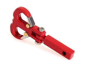 METAL 2 WAY WINCH RESCUE TOW HOOK DROP HITCH RECEIVER FOR 1/10 RC TRAXXAS TRX-4 AXIAL RACING SCX10 GEN 7 GEN 8 CRAWLER - RS-BTH05/RE