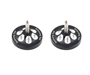 ALUMINUM WEIGHT BALANCING STABILIZER TOOL FOR 1/10 RC TOURING CAR - BLACK - RS-ST028/BK