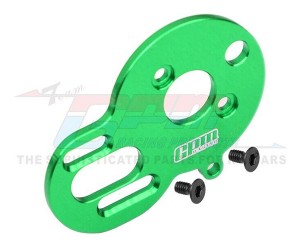 GPM LMB018 ALUMINUM 7075 MOTOR PLATE COMPATIBLE WITH HOBBYWING 1621 MOTOR LOSI-1769 FOR LOSI 1/24 Micro-B BUGGY LOS00007 - GREEN - LMB018-G