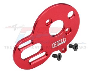 GPM LMB018 ALUMINUM 7075 MOTOR PLATE COMPATIBLE WITH HOBBYWING 1621 MOTOR LOSI-1769 FOR LOSI 1/24 Micro-B BUGGY LOS00007 - RED - LMB018-R