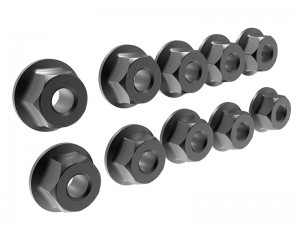 3RACING SAK-D648 M3 SERRATED FACE NUT For 1/10 SAKURA D6 SPORT D6S DRIFT ONROAD RC CAR - SAK-D648