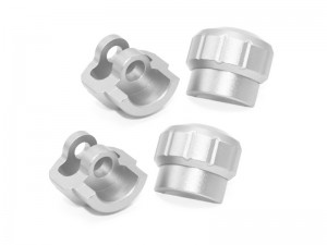 ALUMINUM DAMPER SHOCK COVER PROTECTOR AR330492 FOR ARRMA 1/7 BIG ROCK FELONY FIRETEAM INFRACTION MOJAVE LIMITLESS 1/8 1/8 KRATON OUTCAST TALION TYPHON 6S BLX - SILVER - RS-AR330492/SI