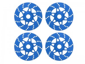 ALUMINUM 17mm HEX ADAPTOR BRAKE DISC ARA311035 FOR ARRMA 1/7 FELONY  INFRACTION LIMITLESS 1/8  TYPHON 6S BLX - BLUE - RS-ARA311035DISC/BU