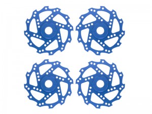 ALUMINUM 17mm HEX ADAPTOR BRAKE DISC TYPE-A ARA311035 FOR ARRMA 1/7 FELONY  INFRACTION LIMITLESS 1/8  TYPHON 6S BLX - RS-ARA311035DISCA/BU