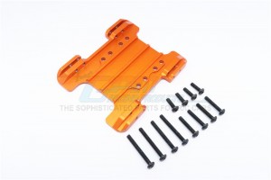 ALUMINIUM CENTER SKID PLATE GMADE R1 ROCK BUGGY - Orange - GM038M-OR